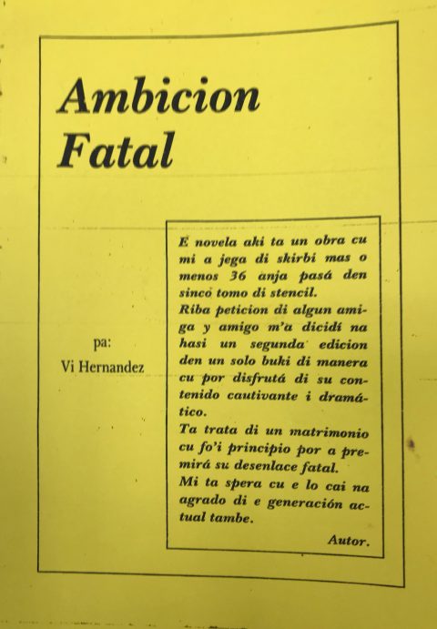 Ambicion Fatal